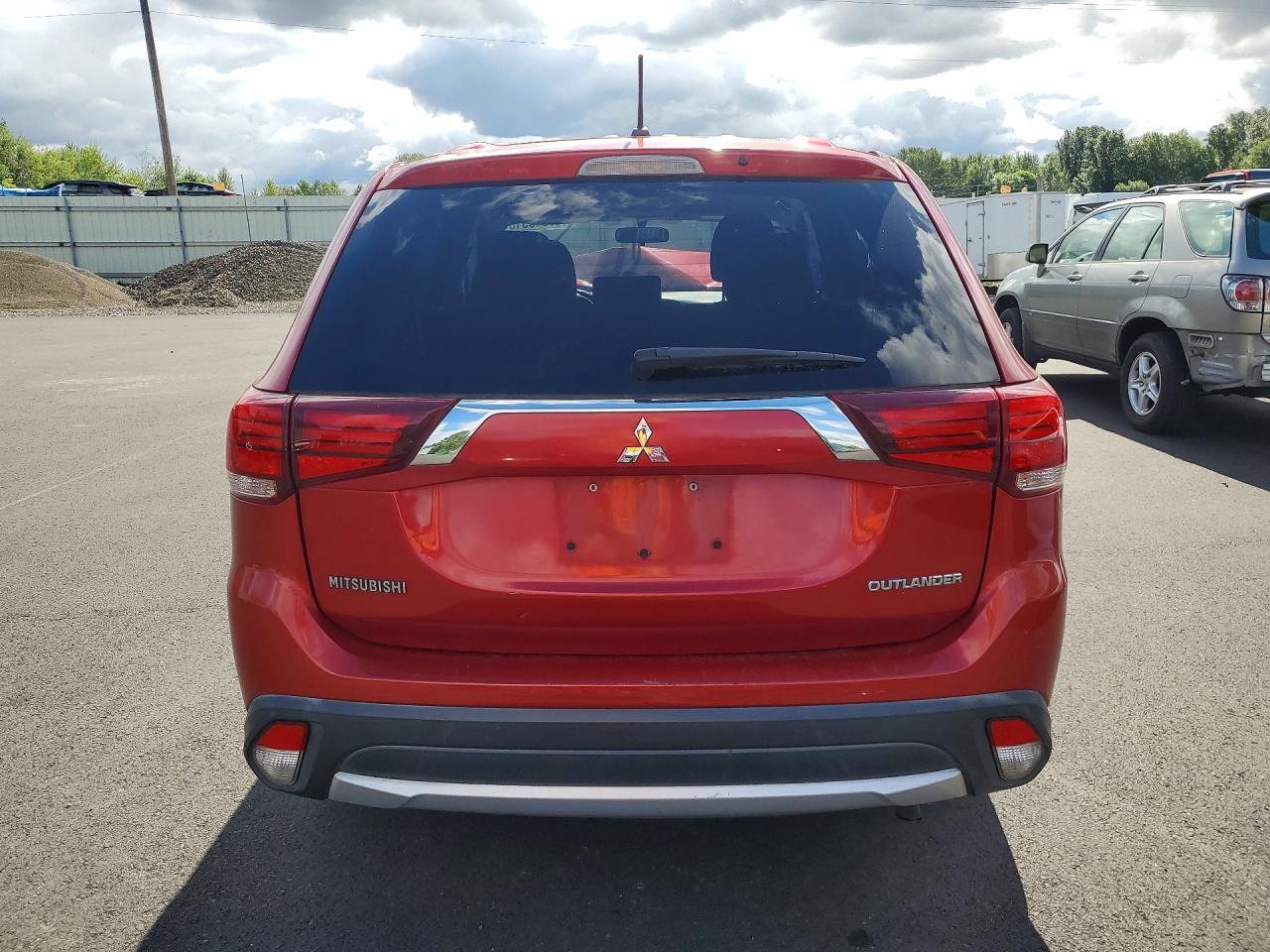 2016 Mitsubishi Outlander Es Red vin: JA4AD2A3XGZ059893