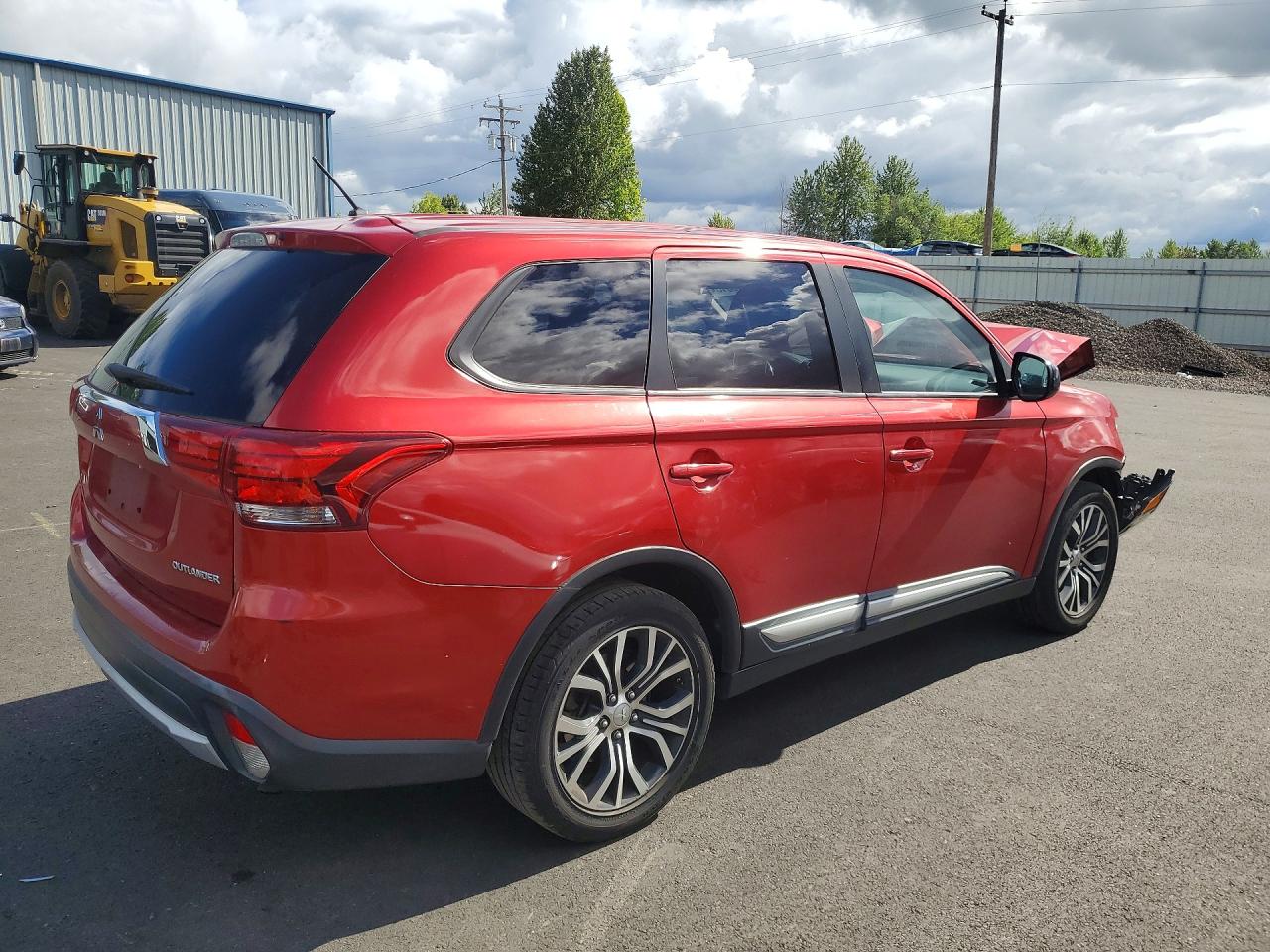 2016 Mitsubishi Outlander Es Red vin: JA4AD2A3XGZ059893