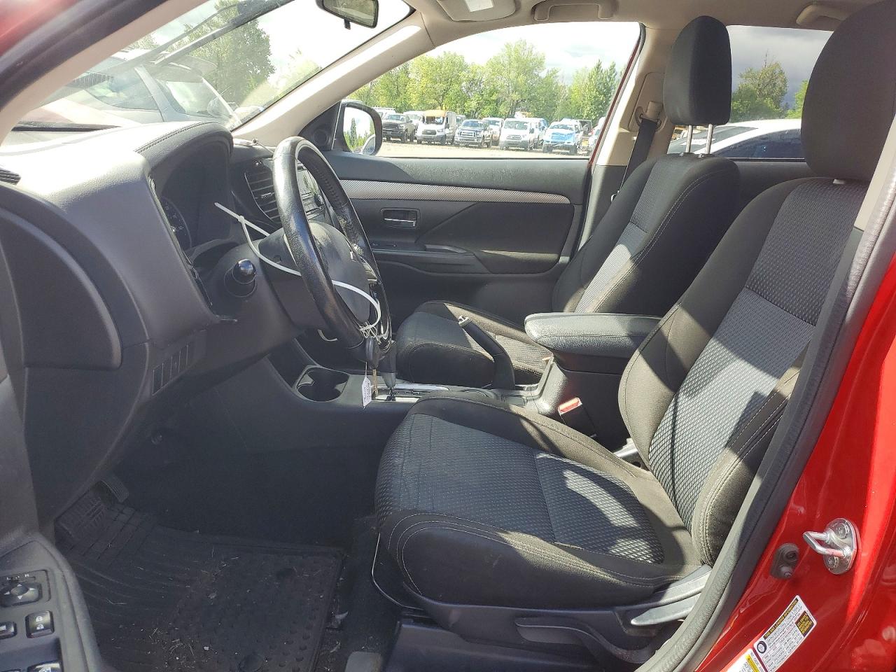 2016 Mitsubishi Outlander Es Red vin: JA4AD2A3XGZ059893