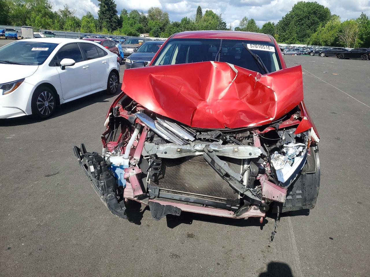 2016 Mitsubishi Outlander Es Red vin: JA4AD2A3XGZ059893