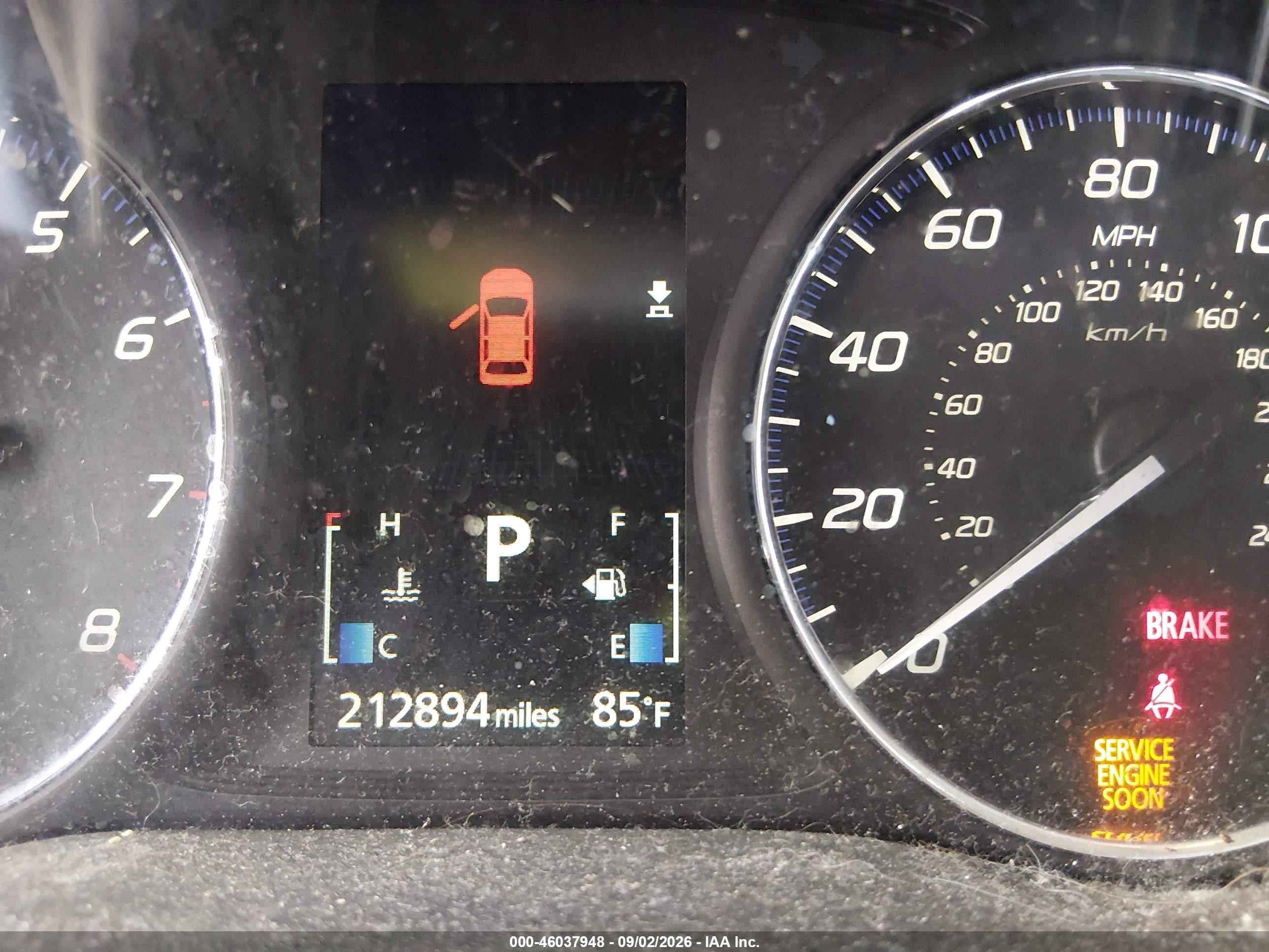 2014 Mitsubishi Outlander Se Orange vin: JA4AD3A30EZ013069