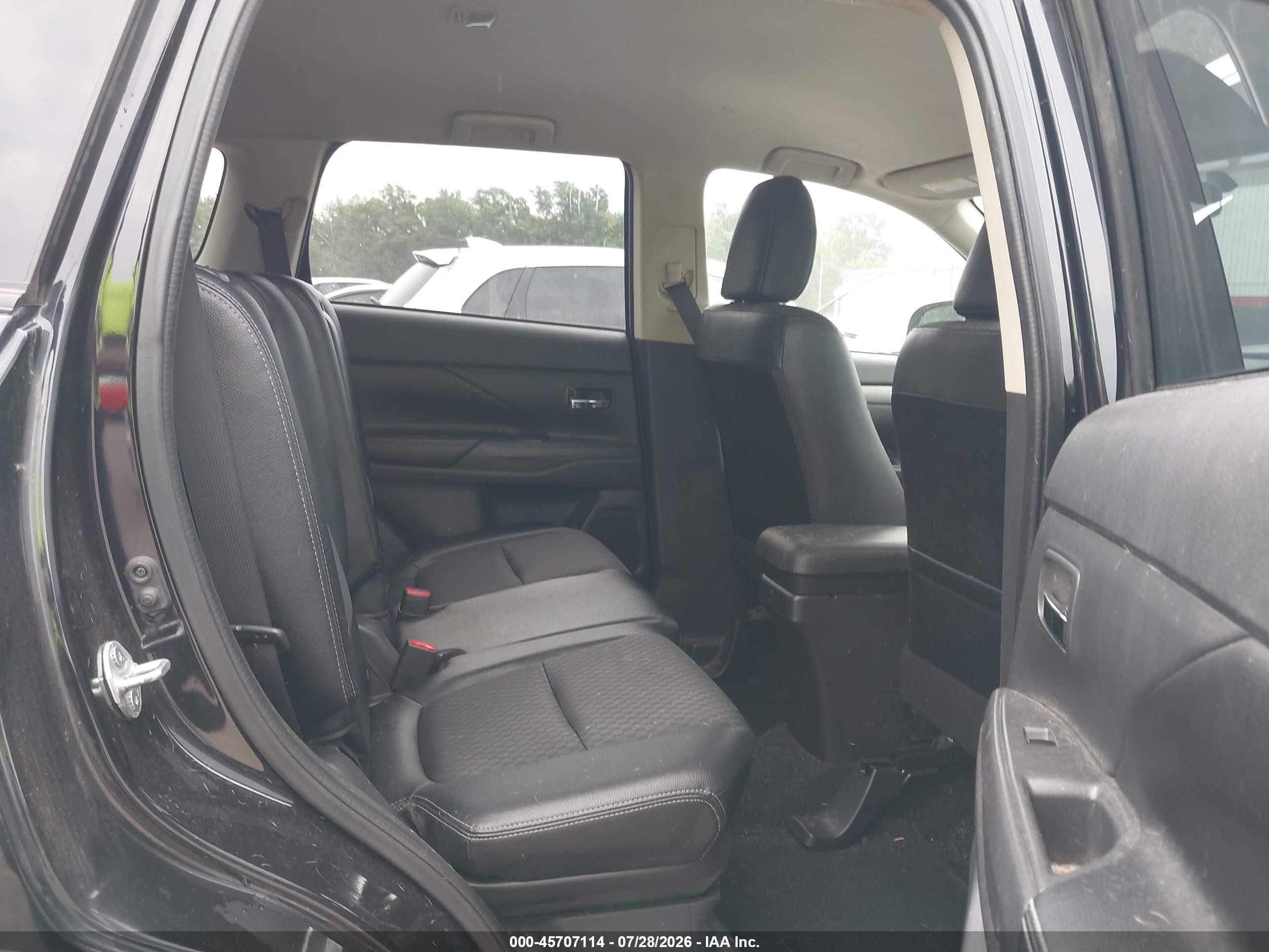 2015 Mitsubishi Outlander Se Black vin: JA4AD3A30FZ012408