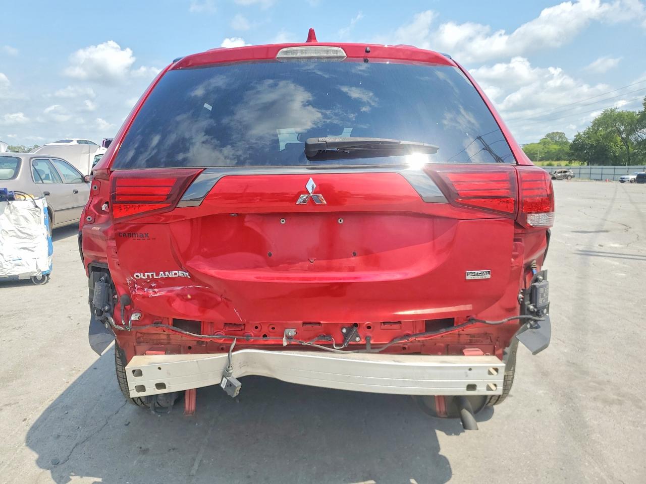 2020 Mitsubishi Outlander Se Red vin: JA4AD3A30LZ008340