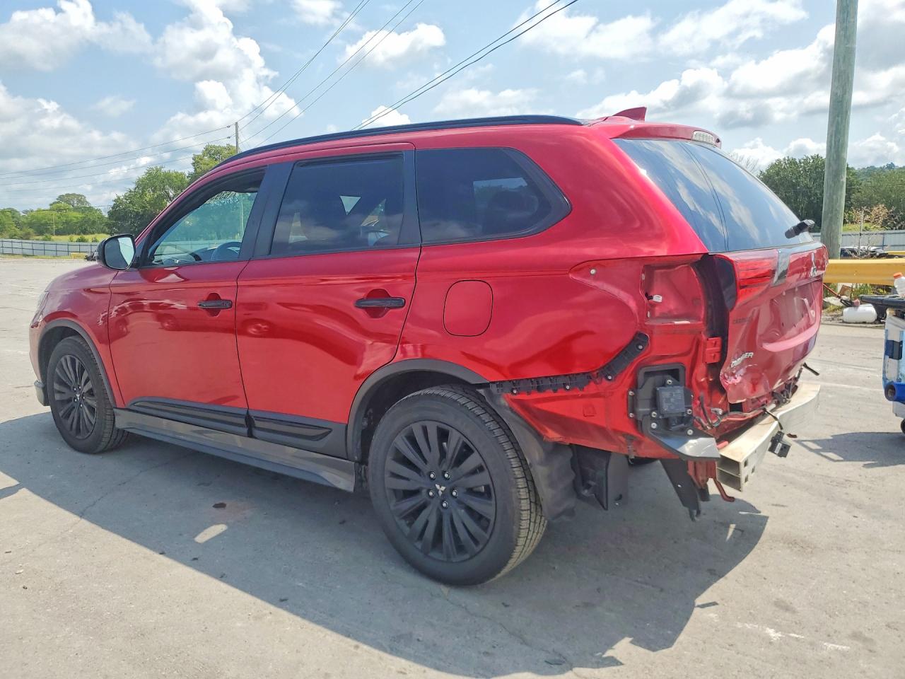 2020 Mitsubishi Outlander Se Red vin: JA4AD3A30LZ008340
