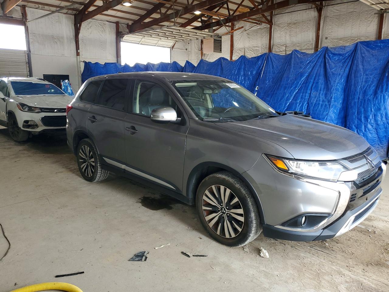 2020 Mitsubishi Outlander Se Gray vin: JA4AD3A30LZ023971