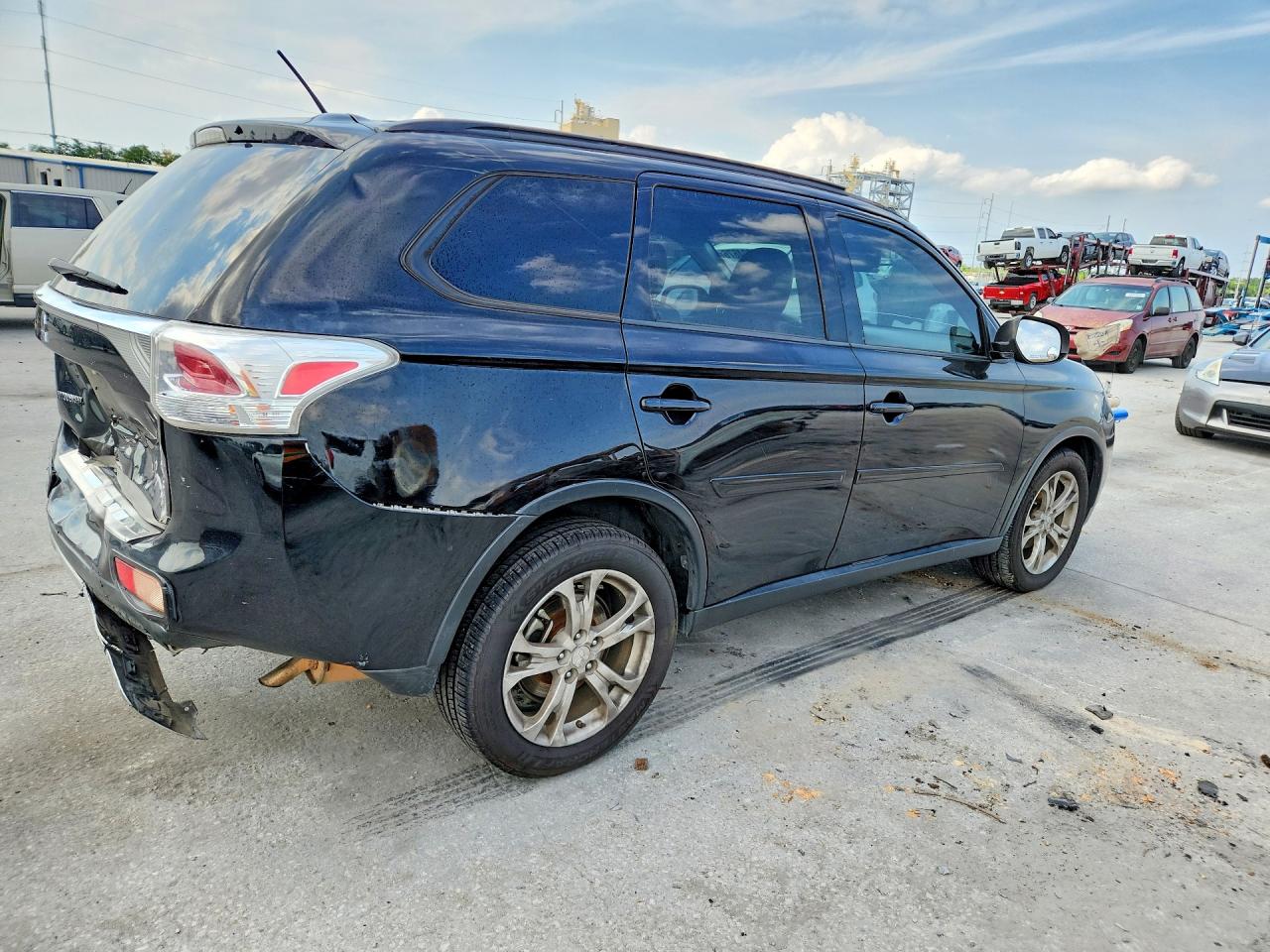 2015 Mitsubishi Outlander Se Black vin: JA4AD3A31FZ001577