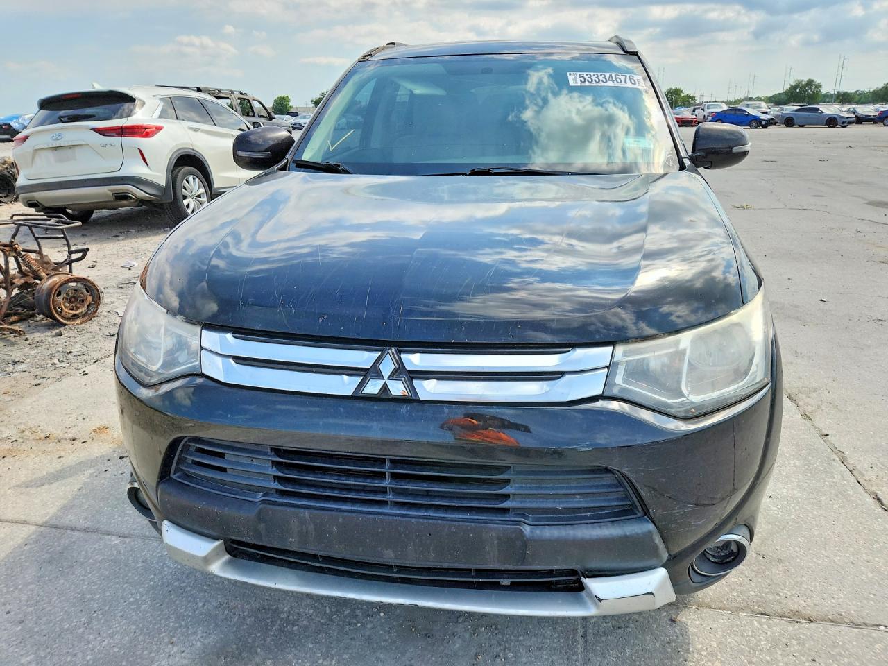 2015 Mitsubishi Outlander Se Black vin: JA4AD3A31FZ001577