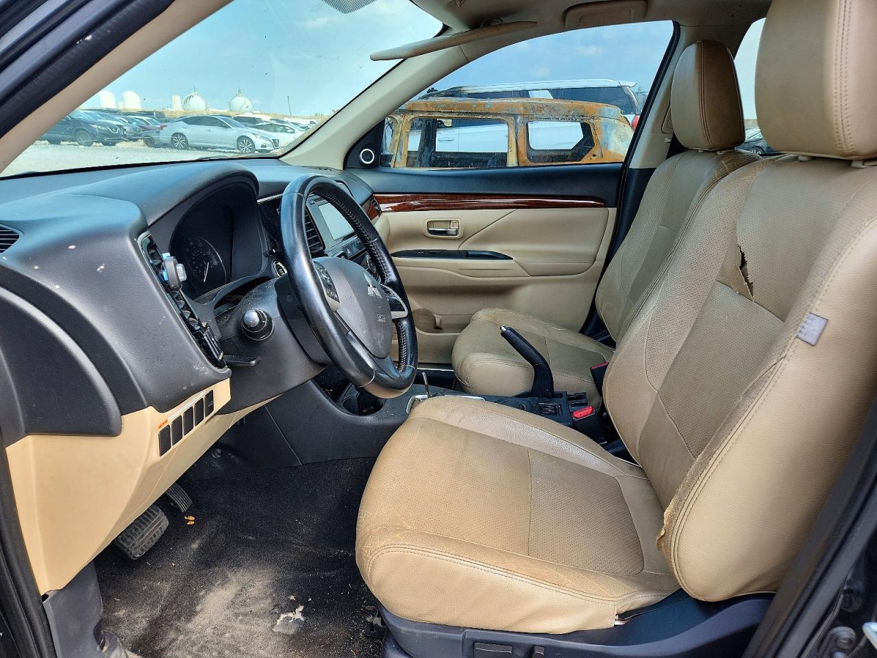 2015 Mitsubishi Outlander Se Black vin: JA4AD3A31FZ001577