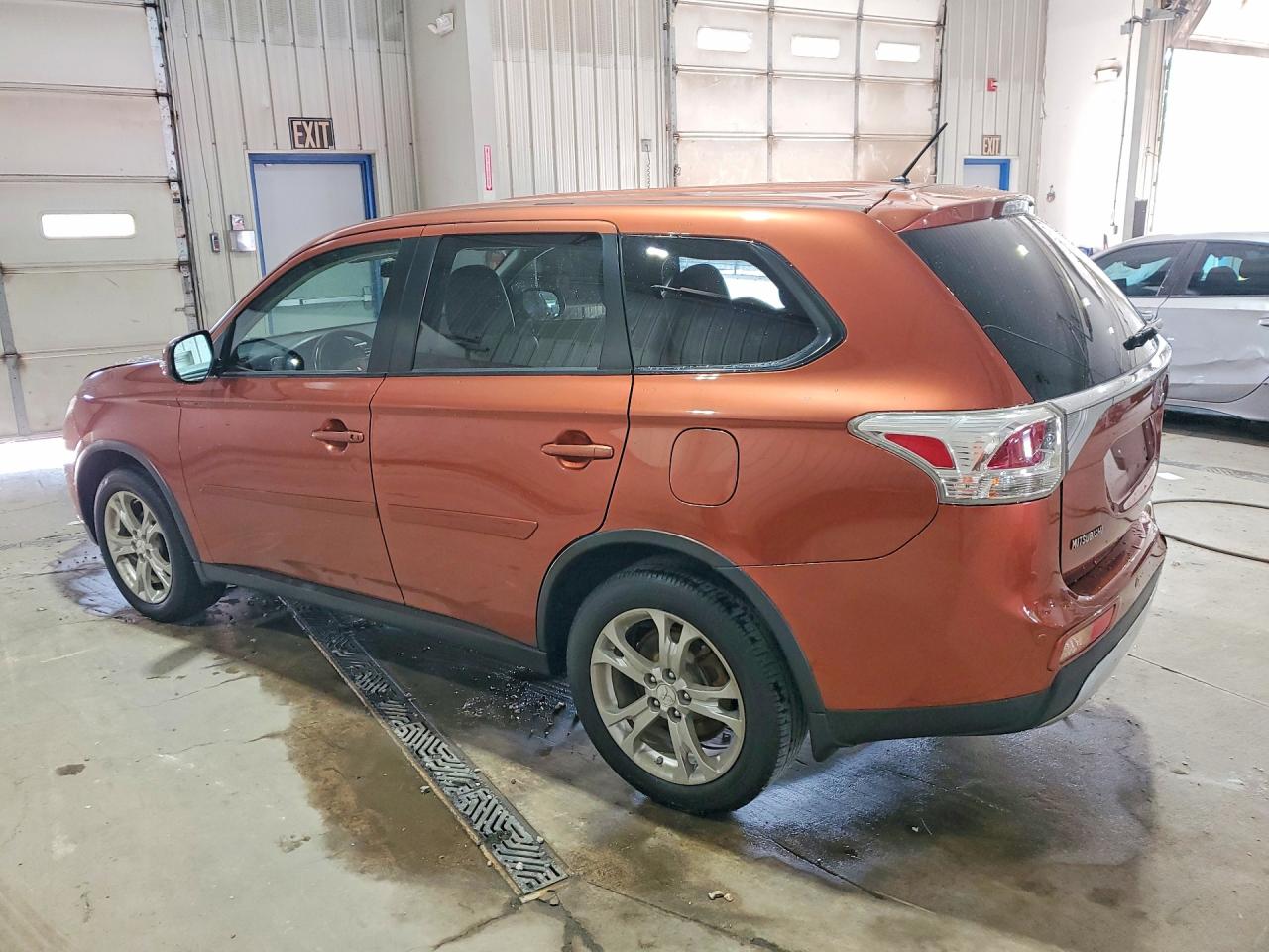 2015 Mitsubishi Outlander Se Brown vin: JA4AD3A31FZ004138