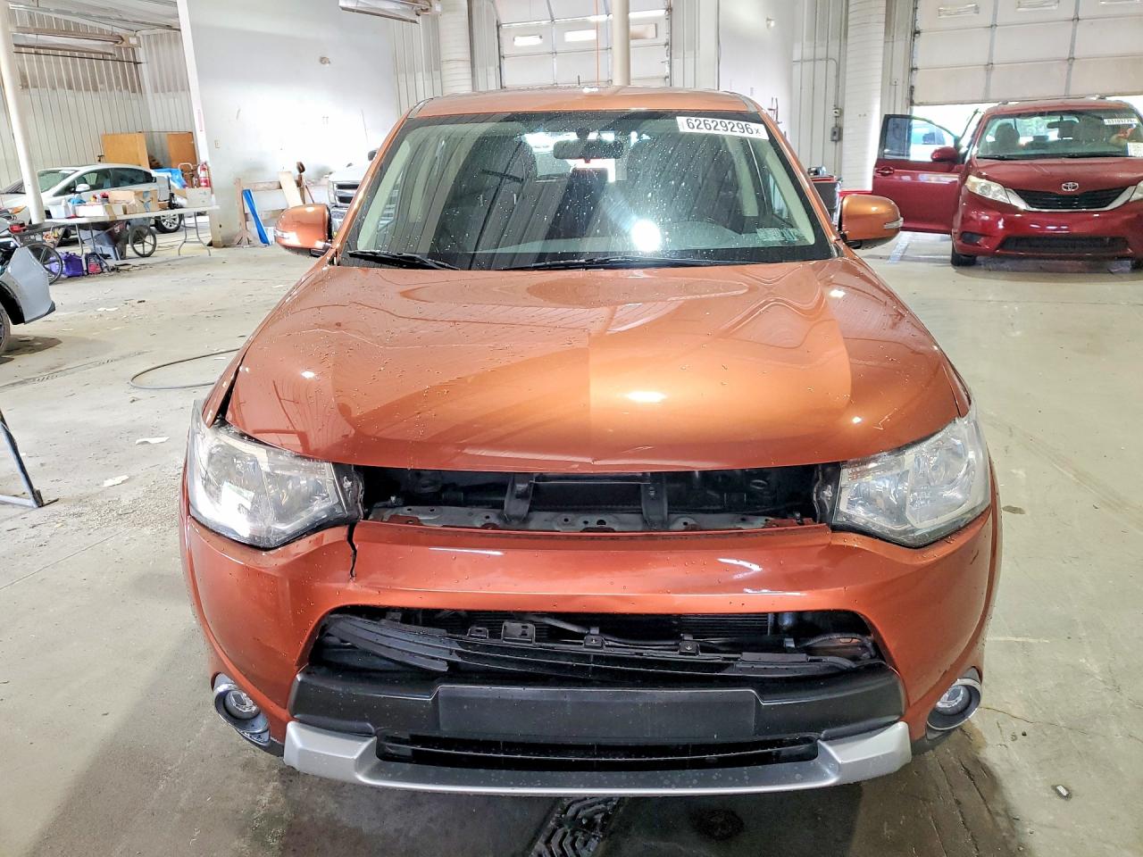 2015 Mitsubishi Outlander Se Brown vin: JA4AD3A31FZ004138