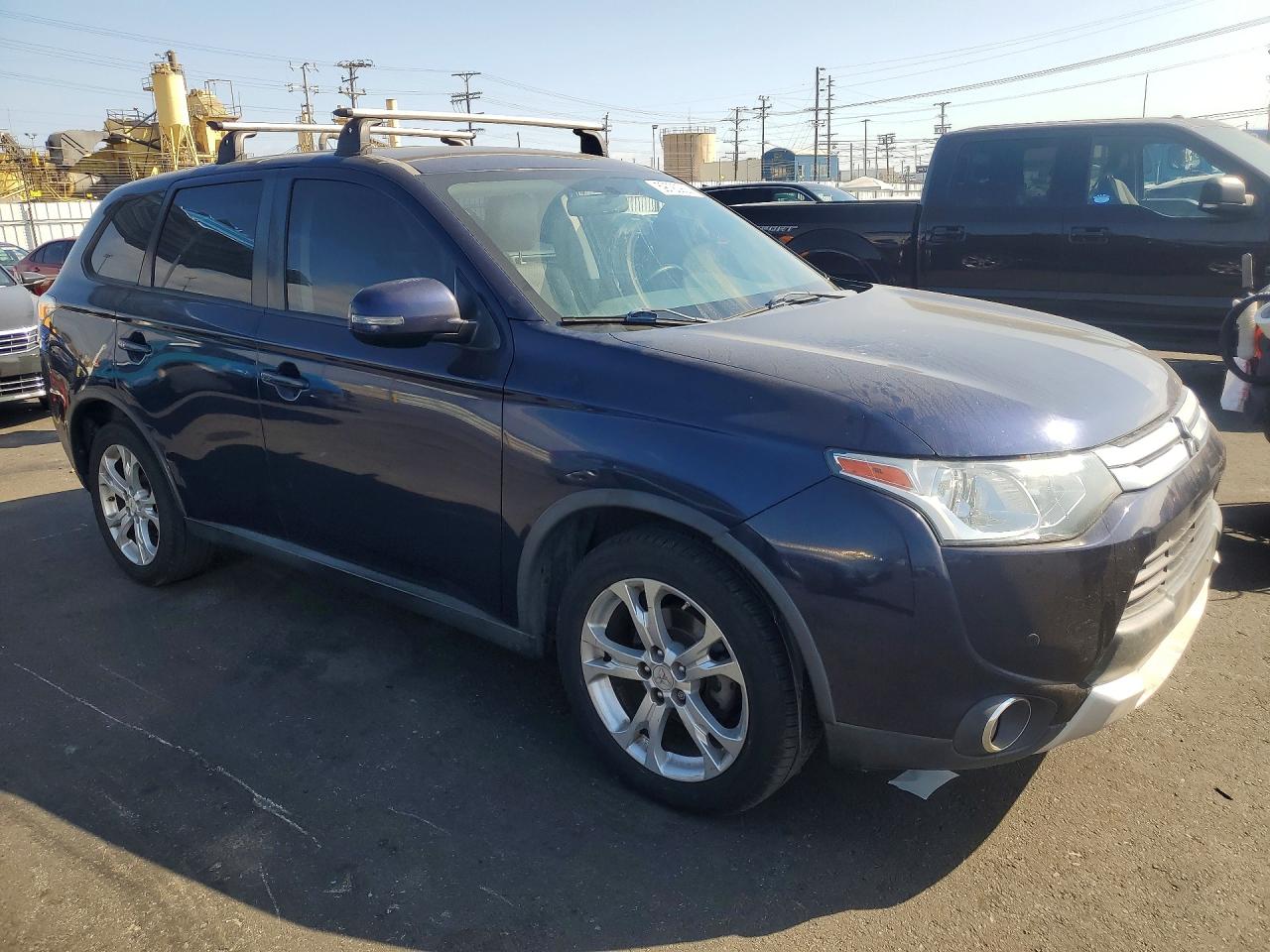 2015 Mitsubishi Outlander Se Blue vin: JA4AD3A31FZ006469
