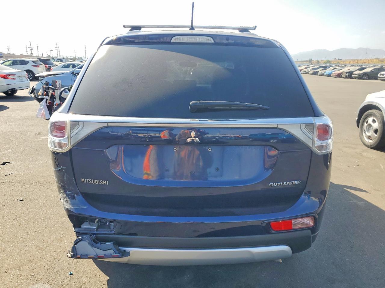 2015 Mitsubishi Outlander Se Blue vin: JA4AD3A31FZ006469