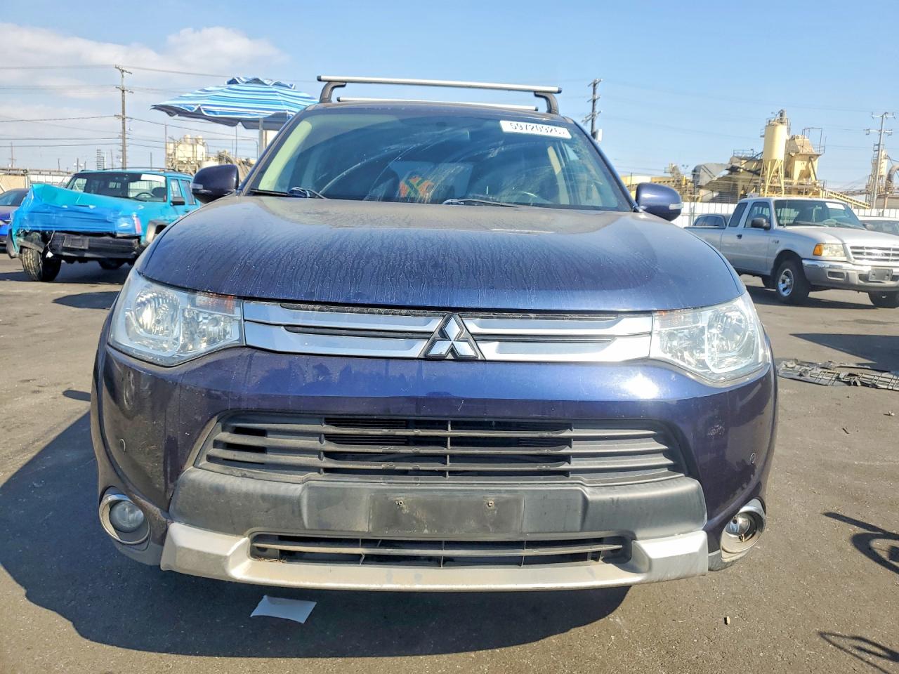 2015 Mitsubishi Outlander Se Blue vin: JA4AD3A31FZ006469