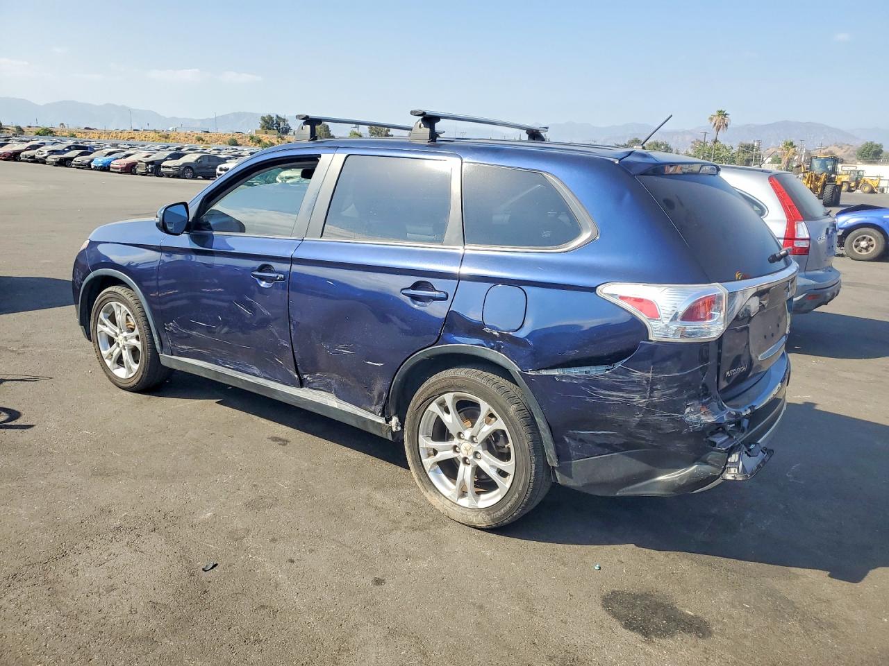2015 Mitsubishi Outlander Se Blue vin: JA4AD3A31FZ006469