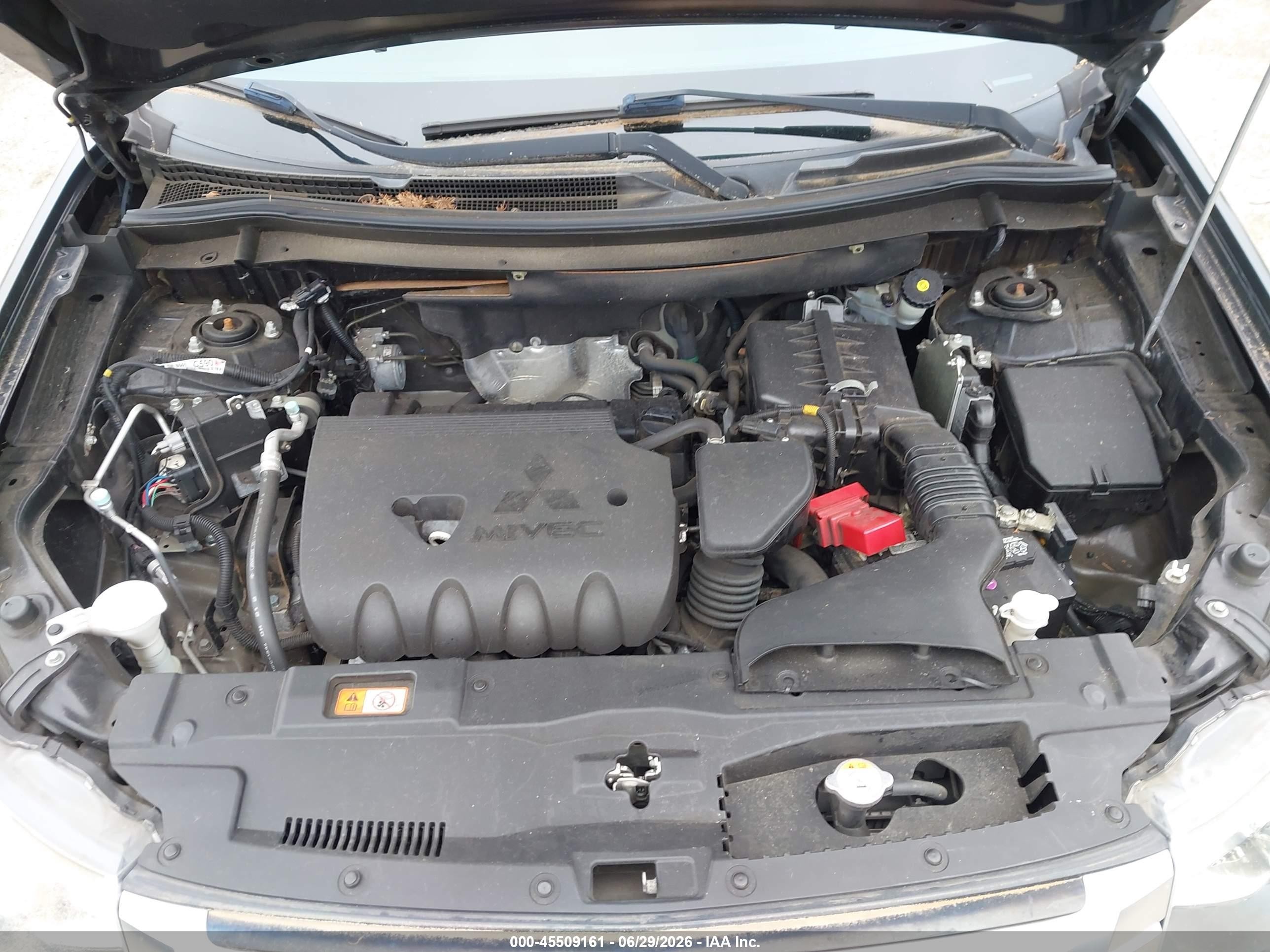 2015 Mitsubishi Outlander Se Black vin: JA4AD3A31FZ006620