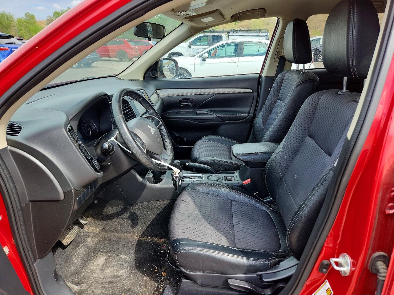 2015 Mitsubishi Outlander Se Red vin: JA4AD3A31FZ007279