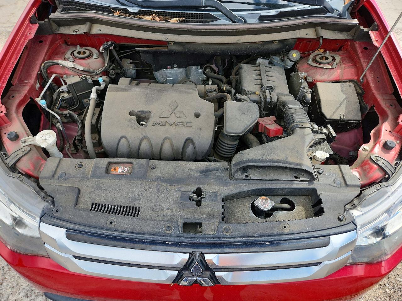 2015 Mitsubishi Outlander Se Red vin: JA4AD3A31FZ007279