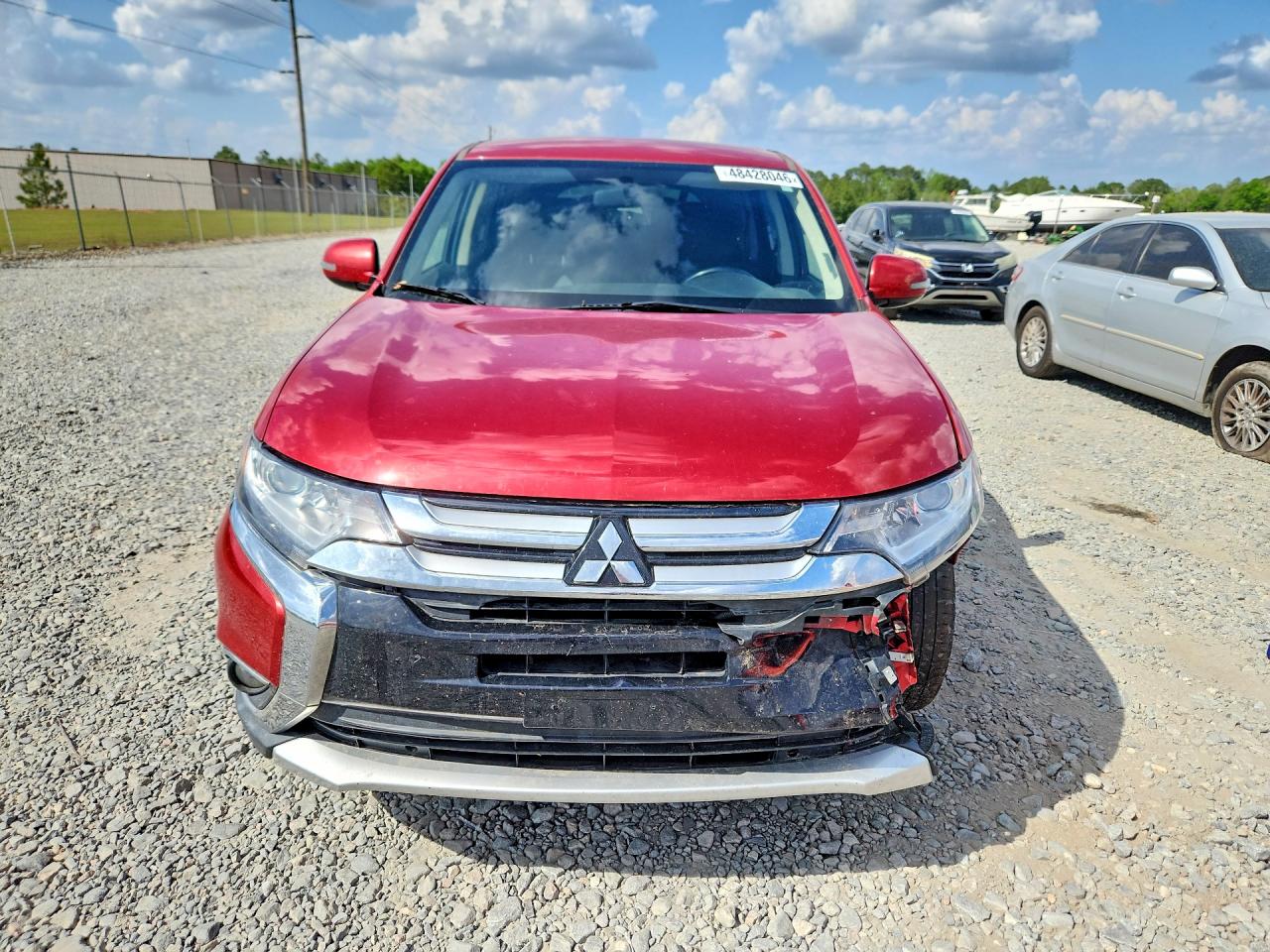 2018 Mitsubishi Outlander Se Red vin: JA4AD3A31JZ068558