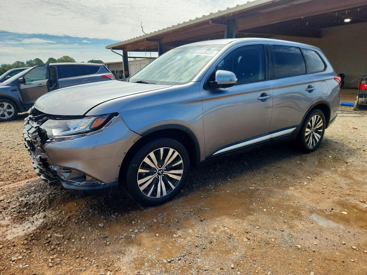 2019 Mitsubishi Outlander Se Silver vin: JA4AD3A31KZ006126