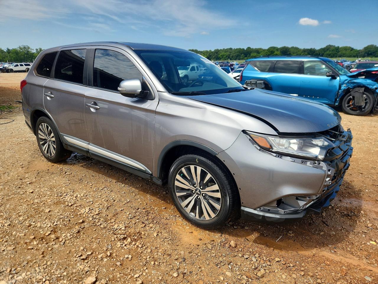 2019 Mitsubishi Outlander Se Silver vin: JA4AD3A31KZ006126