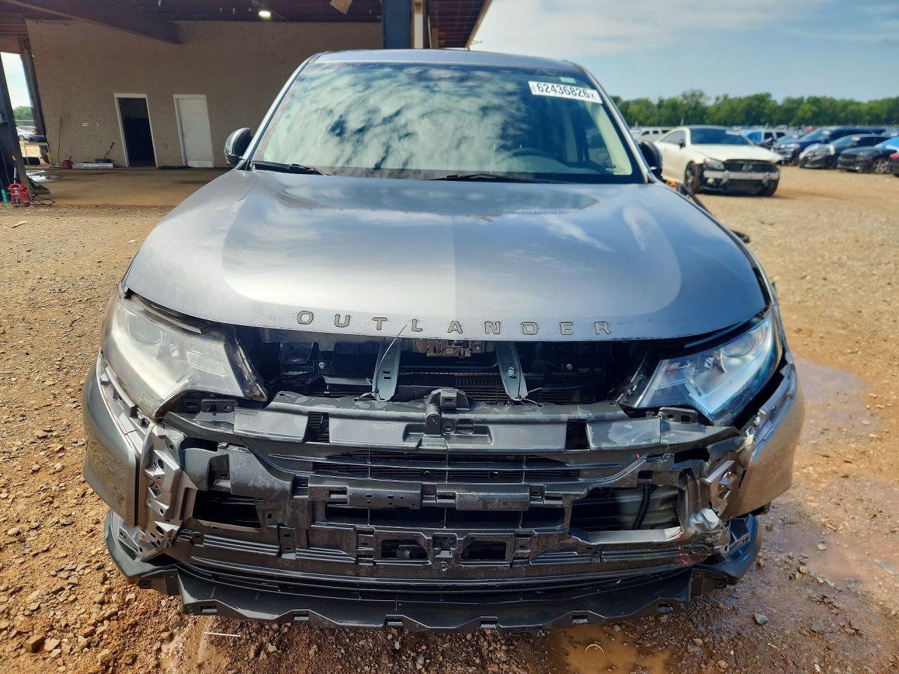 2019 Mitsubishi Outlander Se Silver vin: JA4AD3A31KZ006126