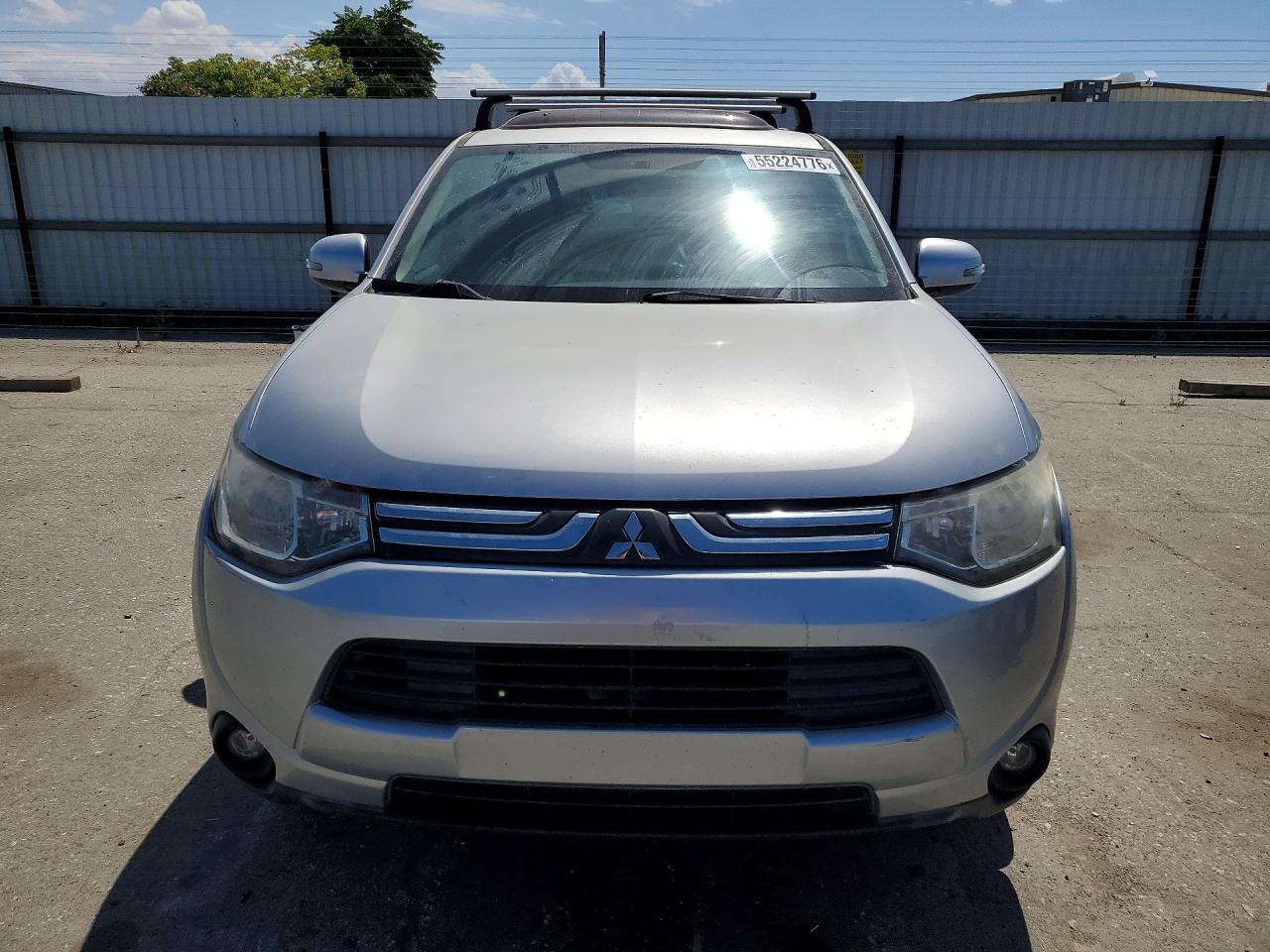 2014 Mitsubishi Outlander Se Silver vin: JA4AD3A32EZ015597