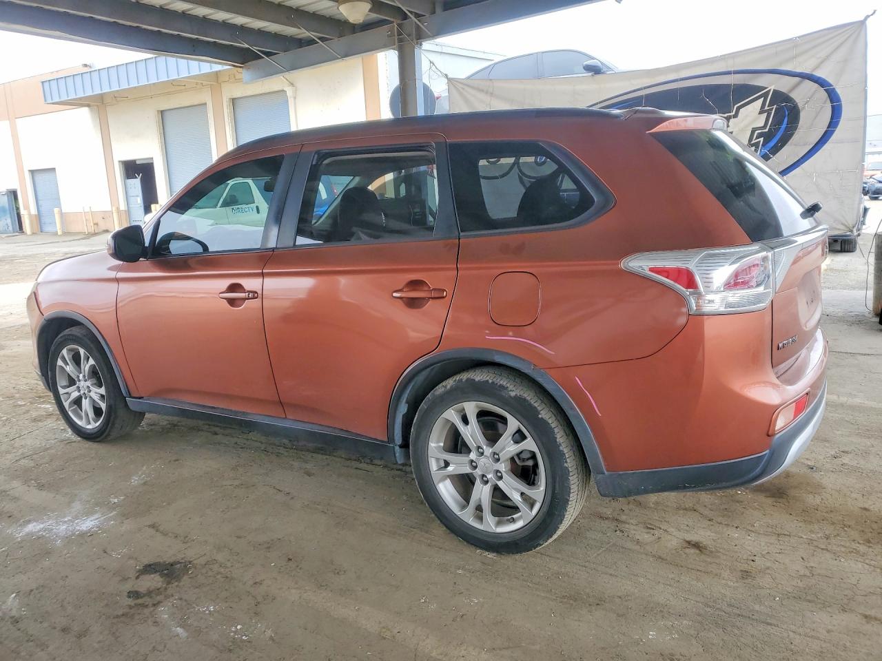 2015 Mitsubishi Outlander Se Желто-коричневый vin: JA4AD3A32FZ002575