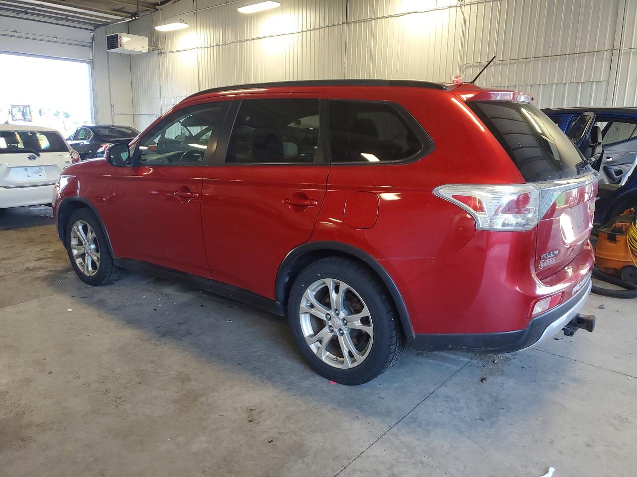 2015 Mitsubishi Outlander Se Red vin: JA4AD3A32FZ002754