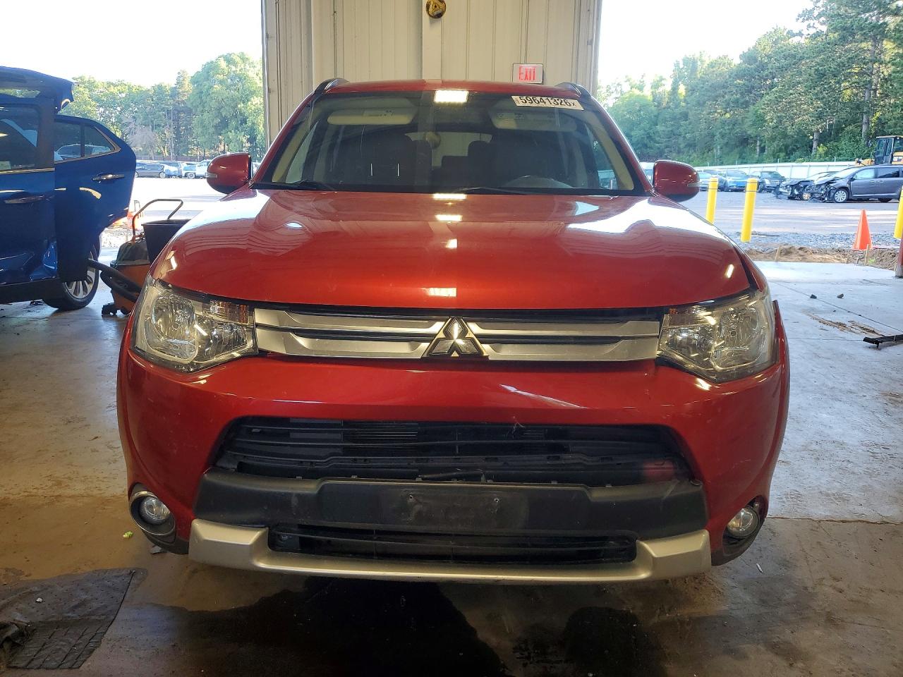2015 Mitsubishi Outlander Se Red vin: JA4AD3A32FZ002754