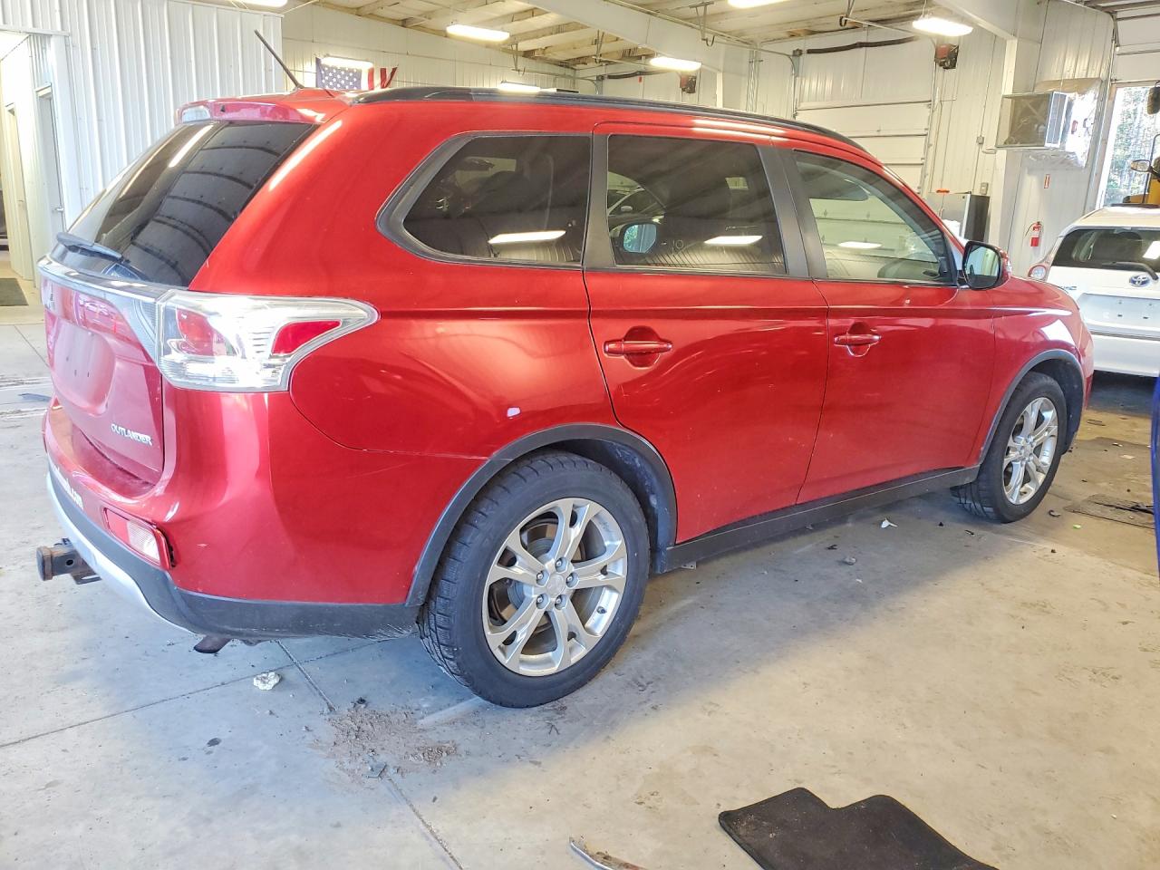 2015 Mitsubishi Outlander Se Red vin: JA4AD3A32FZ002754