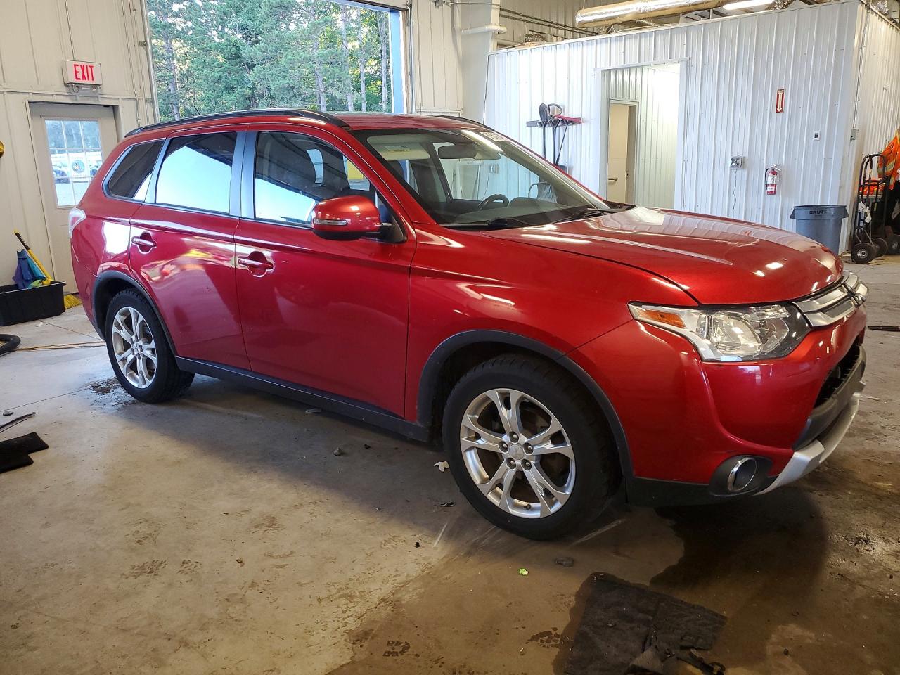 2015 Mitsubishi Outlander Se Red vin: JA4AD3A32FZ002754