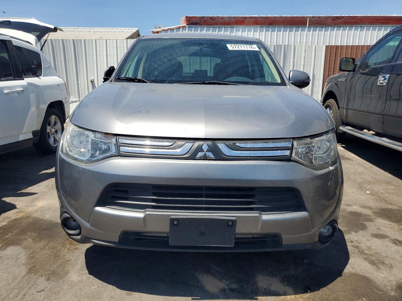 2014 Mitsubishi Outlander Se Gray vin: JA4AD3A33EZ007203
