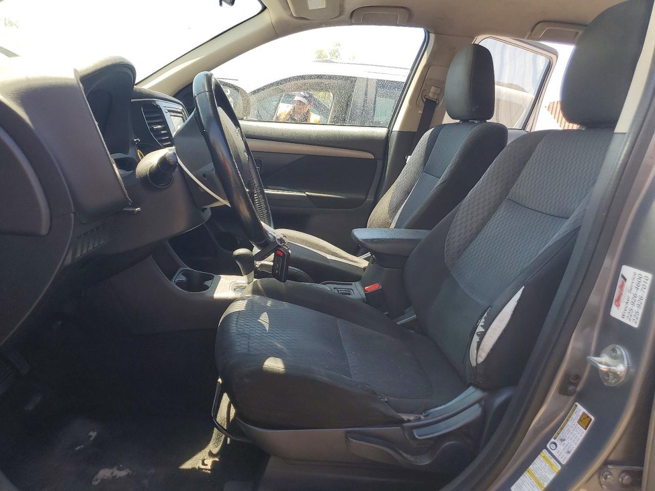 2014 Mitsubishi Outlander Se Gray vin: JA4AD3A33EZ007203