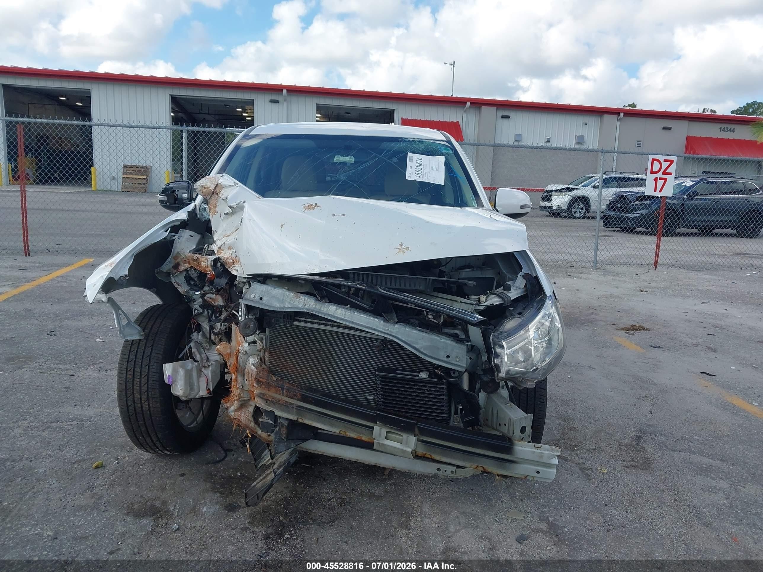 2014 Mitsubishi Outlander Se White vin: JA4AD3A33EZ013213