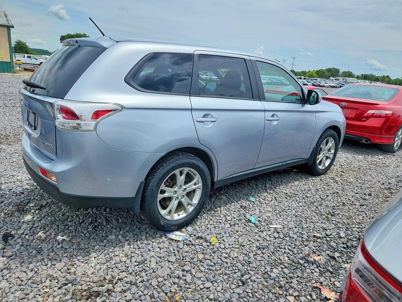 2014 Mitsubishi Outlander Se Gray vin: JA4AD3A33EZ014393