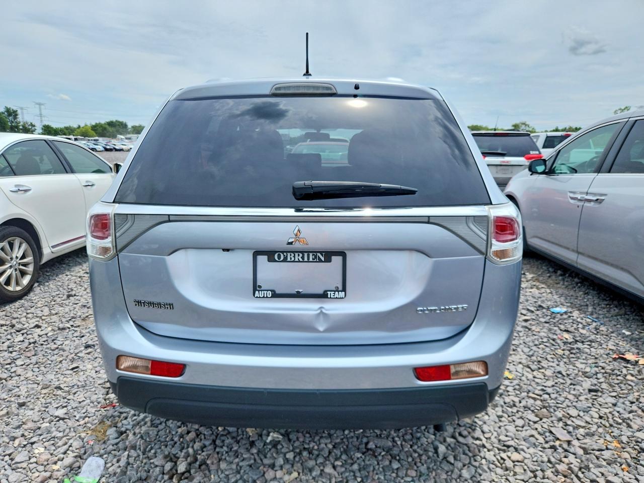 2014 Mitsubishi Outlander Se Gray vin: JA4AD3A33EZ014393