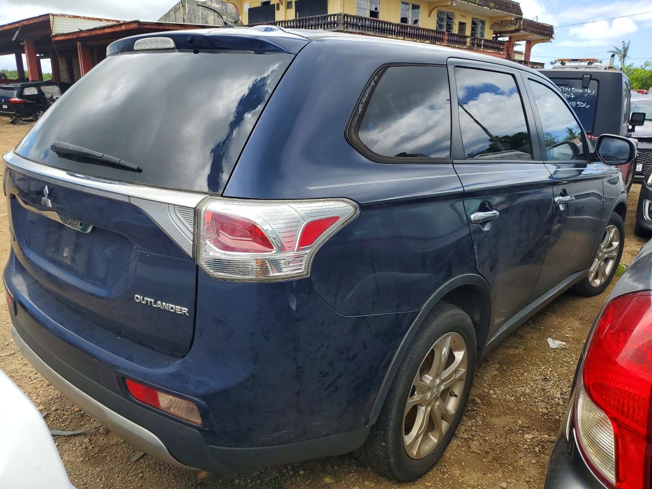2015 Mitsubishi Outlander Se Blue vin: JA4AD3A33FZ000821