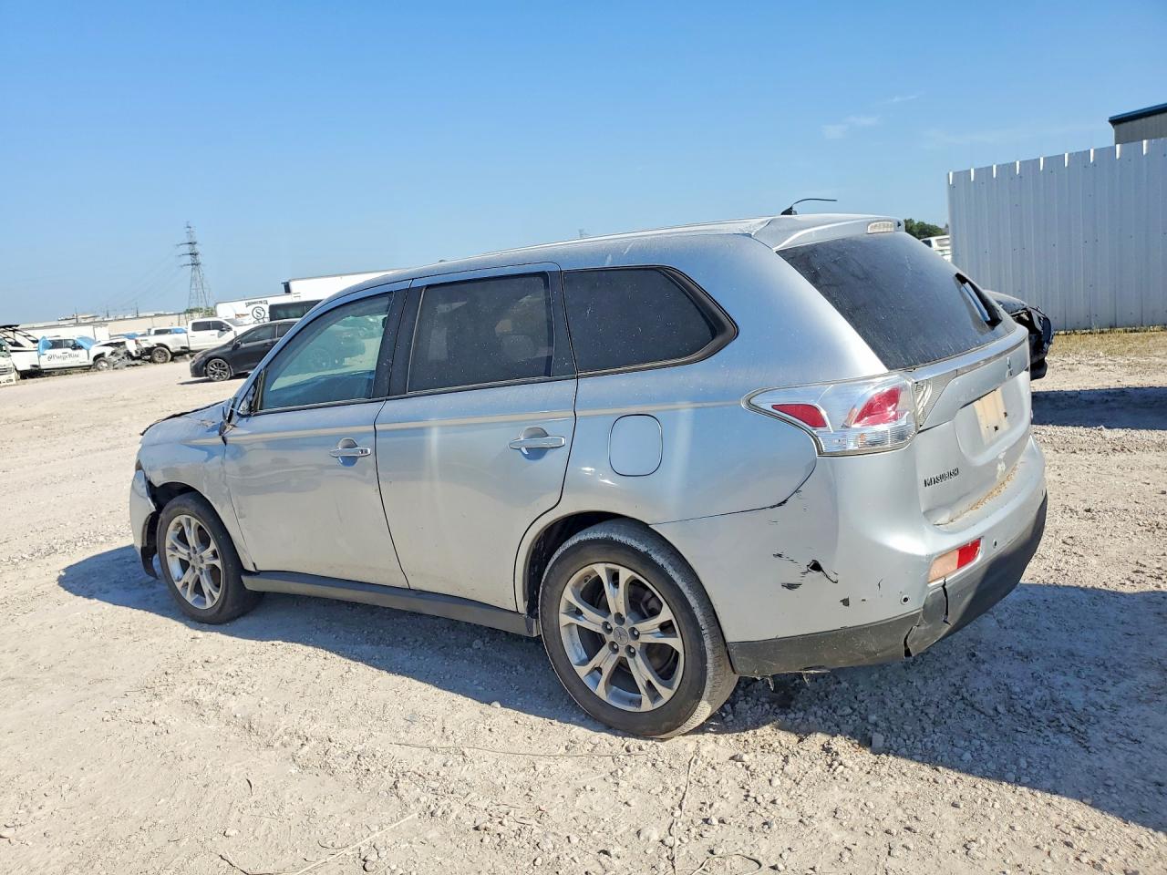 2014 Mitsubishi Outlander Se Gray vin: JA4AD3A34EZ007789