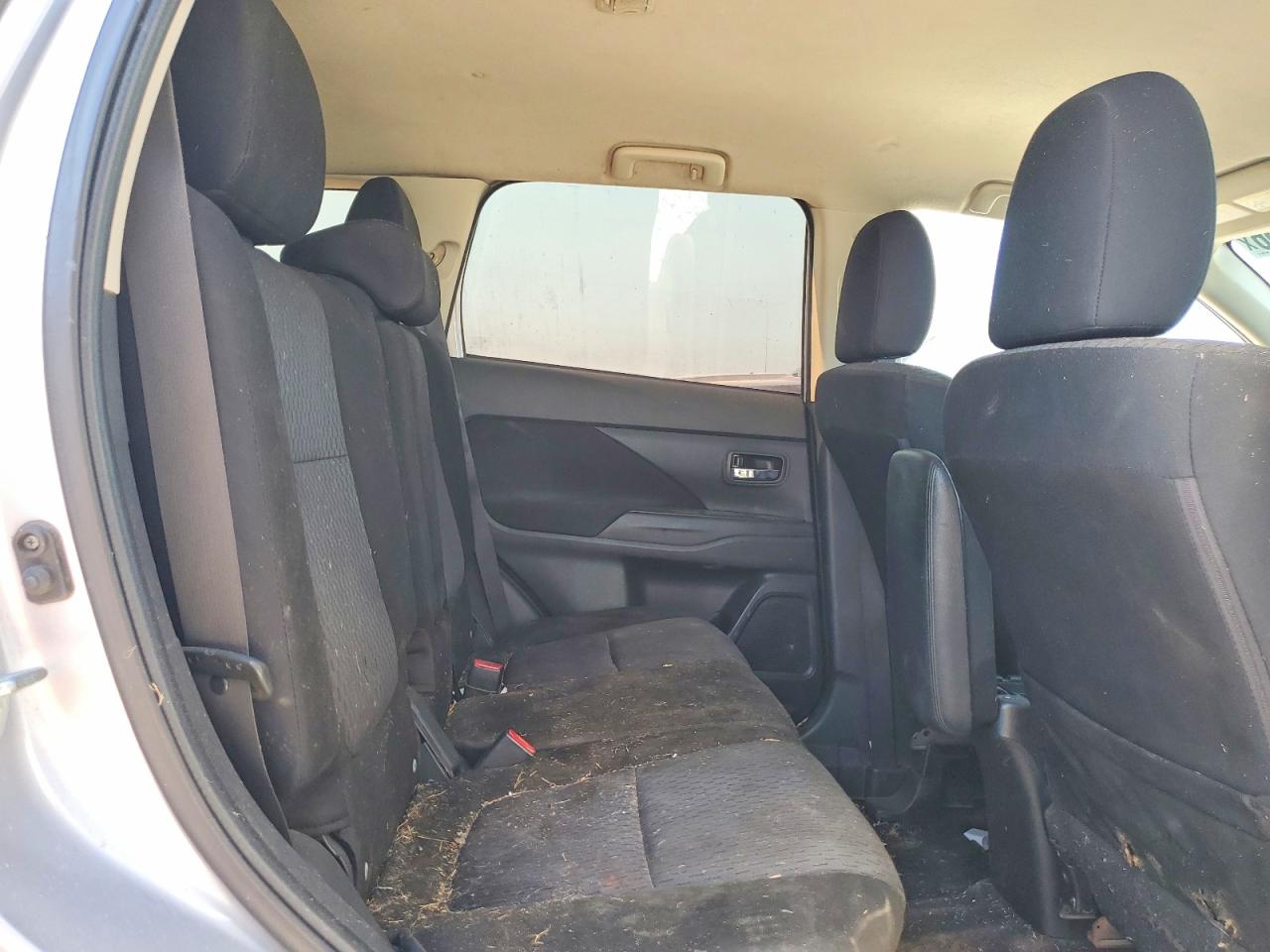 2014 Mitsubishi Outlander Se Gray vin: JA4AD3A34EZ007789