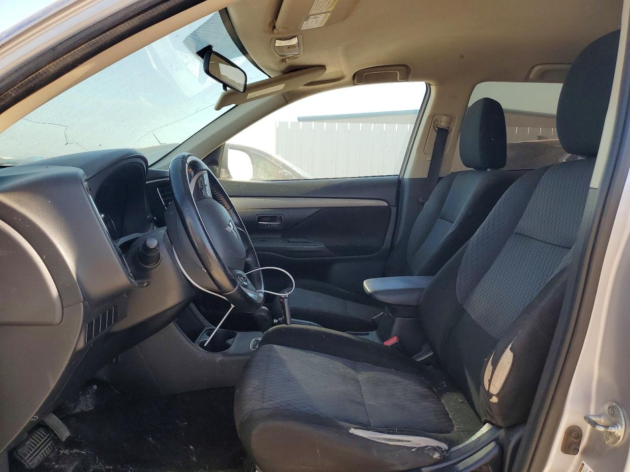 2014 Mitsubishi Outlander Se Gray vin: JA4AD3A34EZ007789