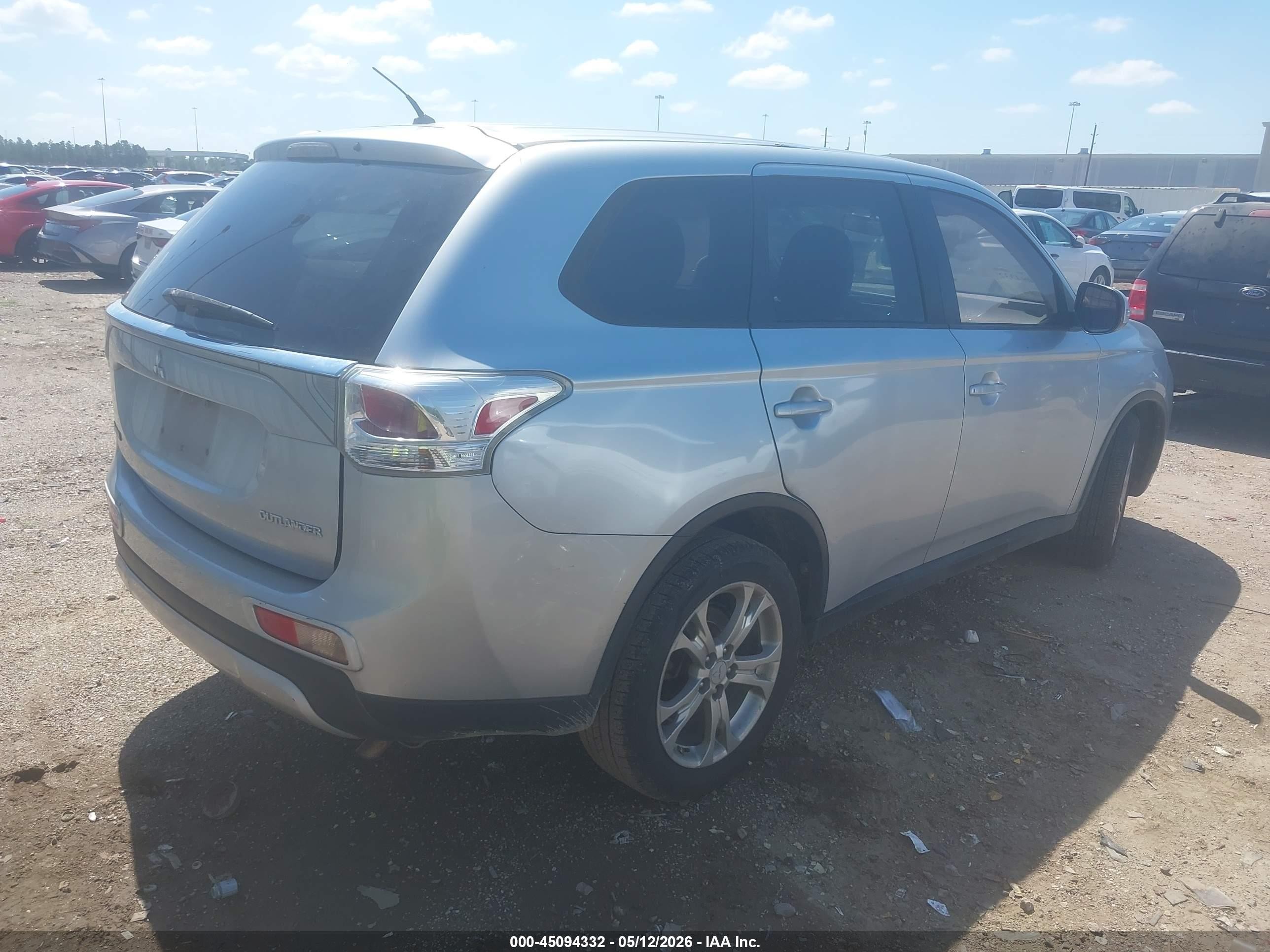 2015 Mitsubishi Outlander Se Silver vin: JA4AD3A34FZ005770