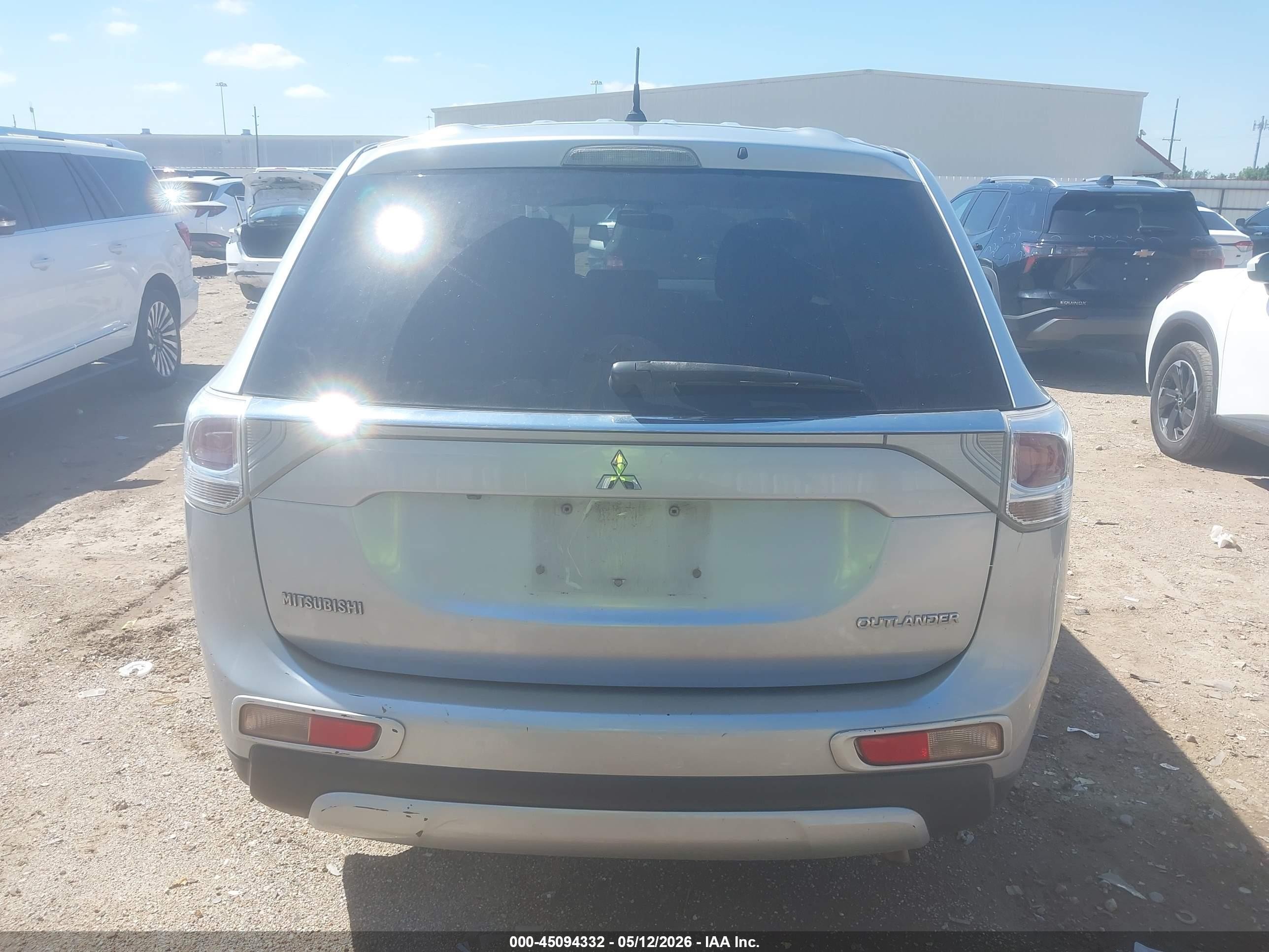 2015 Mitsubishi Outlander Se Silver vin: JA4AD3A34FZ005770