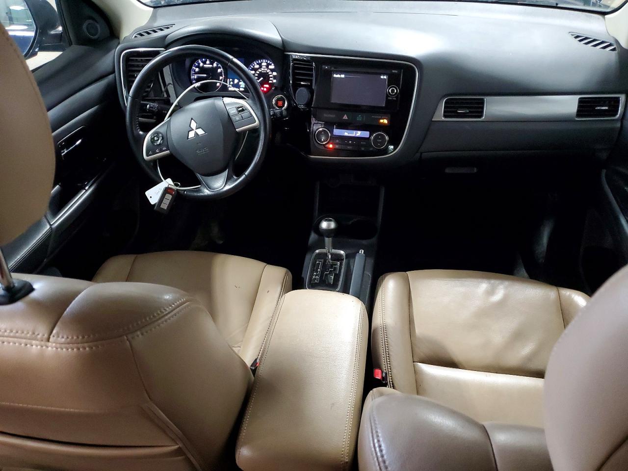 2015 Mitsubishi Outlander Se Blue vin: JA4AD3A34FZ009009