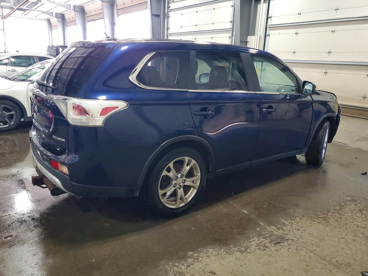2015 Mitsubishi Outlander Se Blue vin: JA4AD3A34FZ009009