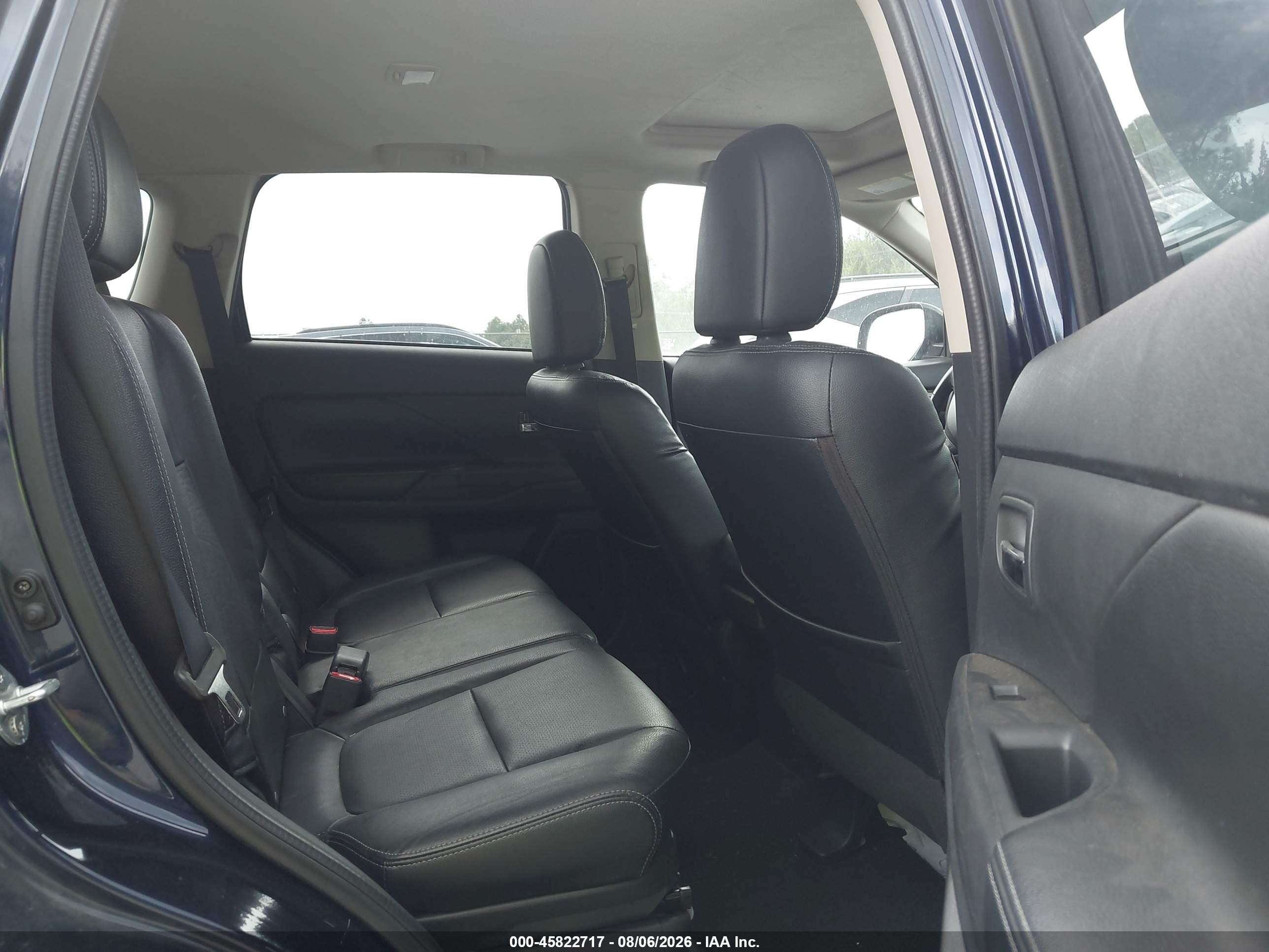 2015 Mitsubishi Outlander Se Blue vin: JA4AD3A34FZ010063