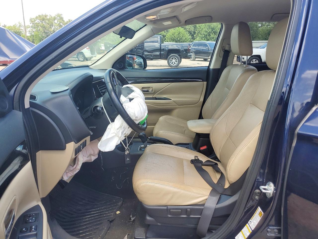 2016 Mitsubishi Outlander Se Blue vin: JA4AD3A34GZ054498