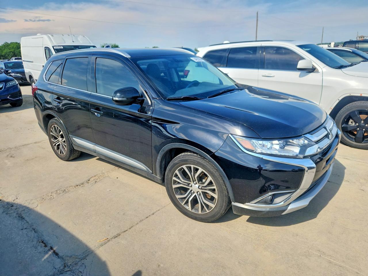 2017 Mitsubishi Outlander Se Black vin: JA4AD3A34HZ053787