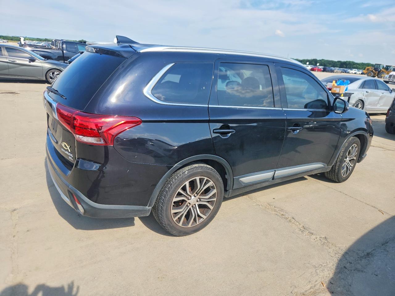 2017 Mitsubishi Outlander Se Black vin: JA4AD3A34HZ053787