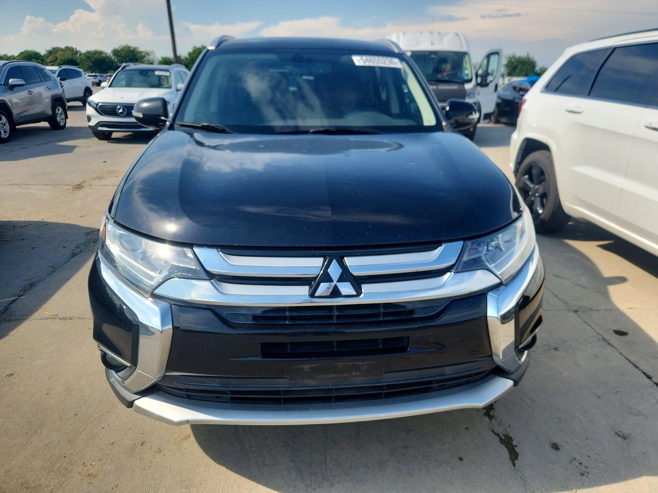 2017 Mitsubishi Outlander Se Black vin: JA4AD3A34HZ053787