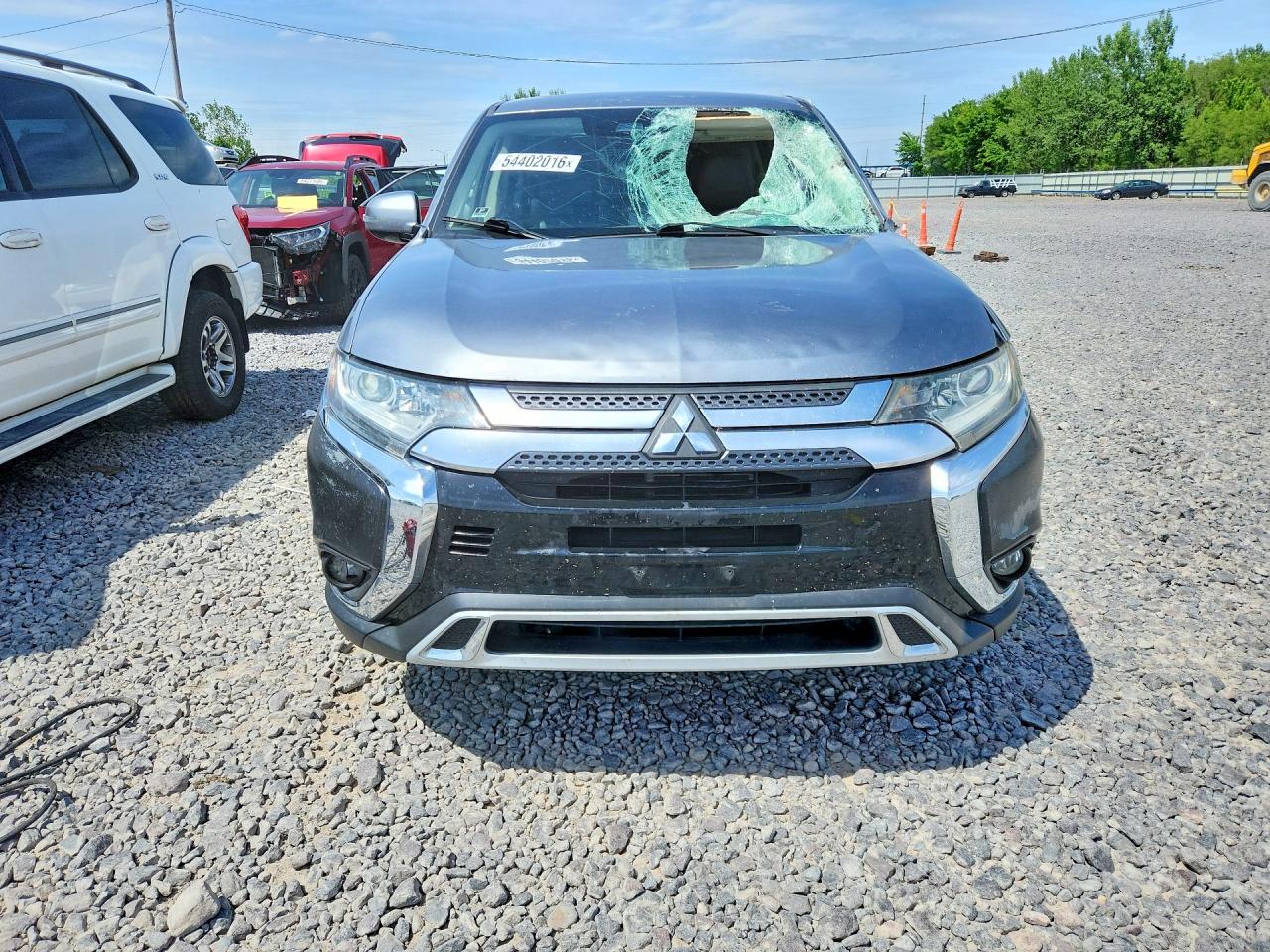 2020 Mitsubishi Outlander Se Gray vin: JA4AD3A34LZ005473